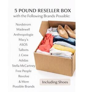 5 Pound Reseller Box Nordstrom Anthropologie Free People Revolve Wholesale